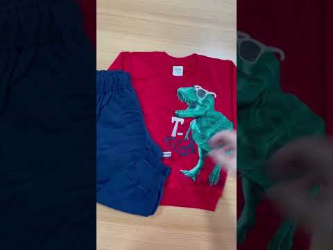 REF: 06-250422 - R$36,50 CADA PEÇA MENINO/MENINA TAMANHO 1/3 COM 20 CONJUNTOS - KYLY/ELIAN - ATACADO