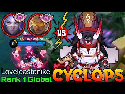 No.1 Cyclops VS Supreme Bruno & Luo Yi -  Top 1 Global Cyclops by Loveleastonike - Mobile Legends