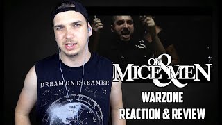 Of Mice &amp; Men - Warzone | Reaction and Review