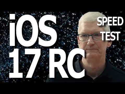 Speed Test of iOS 17 RC Version vs iOS 16.6.1