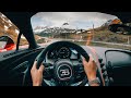 Bugatti Chiron Sport POV Mountain Drive With Ultimate Turbo Sounds