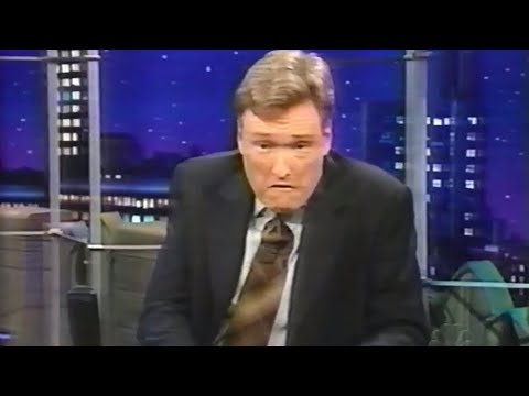 Conan Mocks Seniors For Screwing Up Election (2000) Late Night with Conan O'Brien