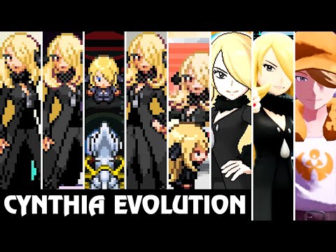 Pokémon Game : Evolution of Champion Cynthia Battles (2006 - 2022)