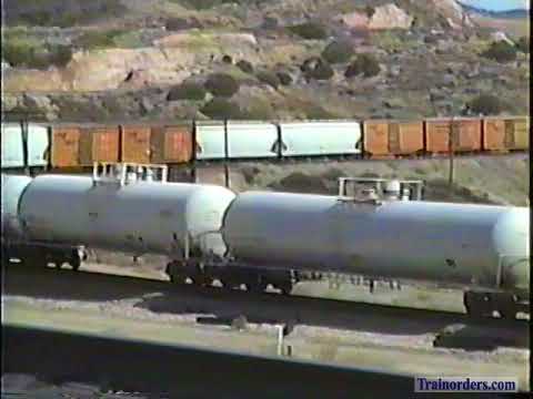 Classic Railroad Series 830 - ATSF West at Alray Feb 18, 1992.