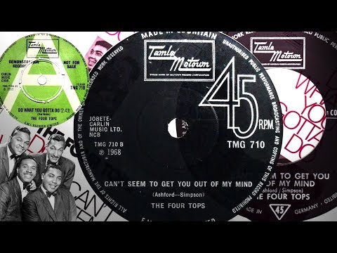 The Four Tops - Can't Seem To Get You Out Of My Mind [3:16] [UK Tamla Motown TMG 710] 12 09 69 | HD