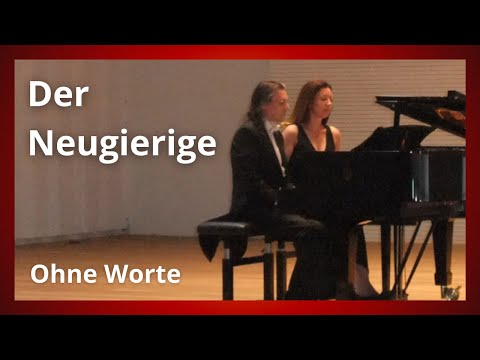 Franz Schubert - Der Neugierige (Karl Tausig Piano Duo)