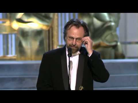 Jan A.P. Kaczmarek winning Oscar for Finding Neverland