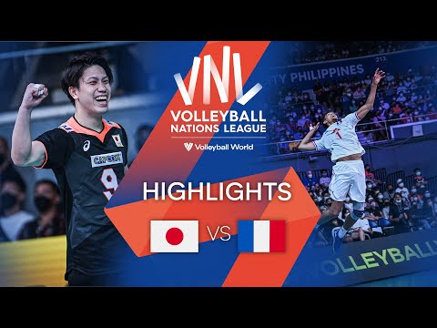 Japan Volleyball vs France Volleyball</a>
2022-06-25
