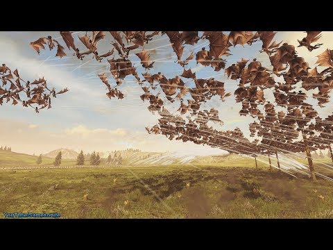 2300 Harpies vs 3500 Archers Total War Warhammer 2