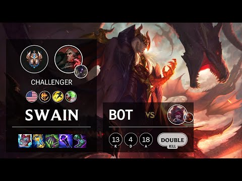 Swain Bot vs Xayah - NA Challenger Patch 11.8