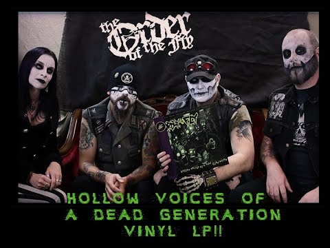 The Order of the Fly - Hollow Voices of a Dead Generation Vinyl Ad
