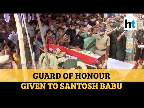 India China clash: Locals pay last respect to Colonel Santosh Babu in Telangana