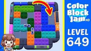 Soluzione del Livello 649 di Color Block Jam