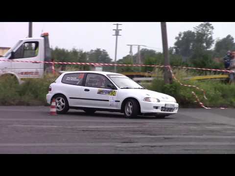 49 Rajd Festiwalowy 2018 - Damian Tomaszewski / Krzysztof Kręcidło - Honda Civic