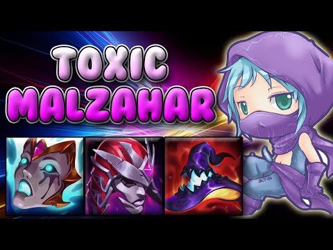 NR 1 TOXIC MALZAHAR IS BACK TO PROVE HE IS REFORMED - League of legends (Prophet Malzahar)