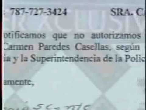SuperXclusivo 7/19/12 - Mandaron a parar la cremación del cuerpo de Carmen Paredes