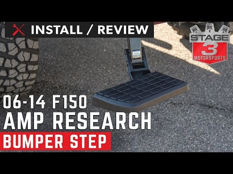 2006-2014 F150 AMP Research BedStep Bumper Step Install & Review