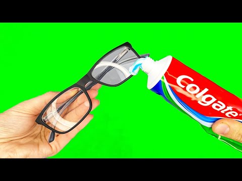 How to clean and polish glasses with amazing results