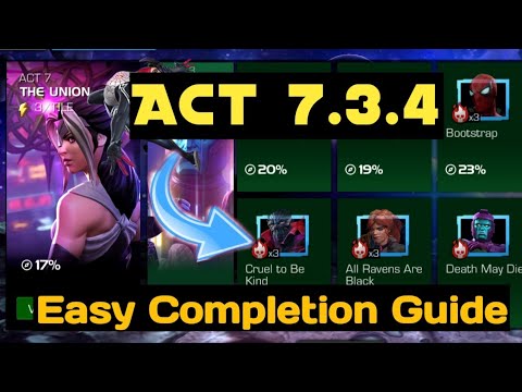 MCOC - Act 7.3.4 Easy Completion | Paragon Journey | Marvel Contest of Champions | October 2023