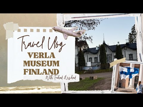 [4K] Finland Travel Vlog | Verla Museum | 4K