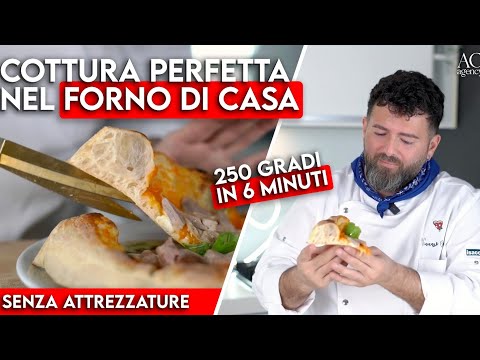 PIZZA NAPOLETANA COTTURA perfetta nel FORNO di CASA