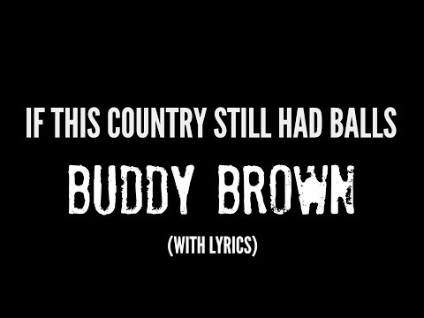 Buddy Brown - If This Country Still Had Balls  (c) 2014