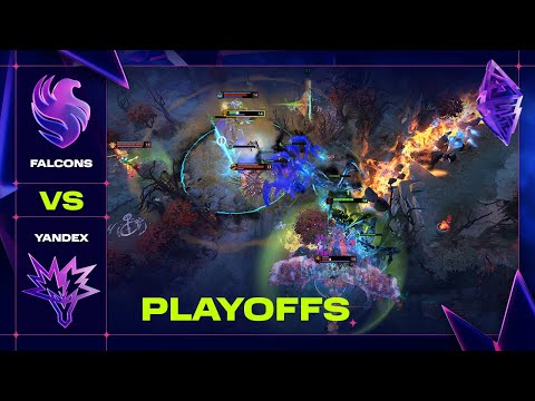 SEMIFINALS! YANDEX vs FALCONS - Official Highlights - BLAST Slam V Dota 2