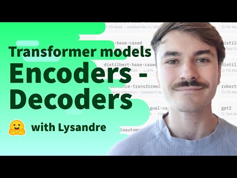 Transformer models: Encoder-Decoders