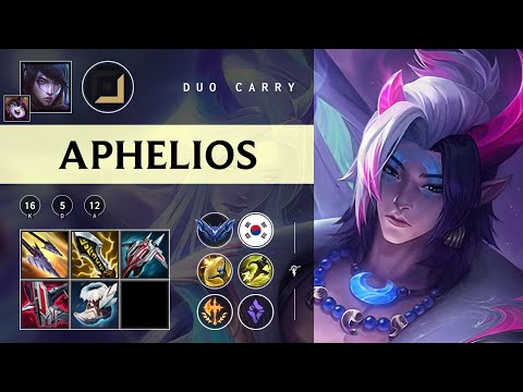 Aphelios ADC vs Draven - KR Diamond Patch 25.24