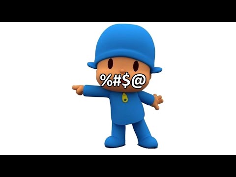 La mala palabra que dijo el Narrador de Pocoyo :O