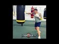 USYK TRAINING FOR HEAVYWEIGHT DEBUT, SMASHING THE HEAVYBAG!