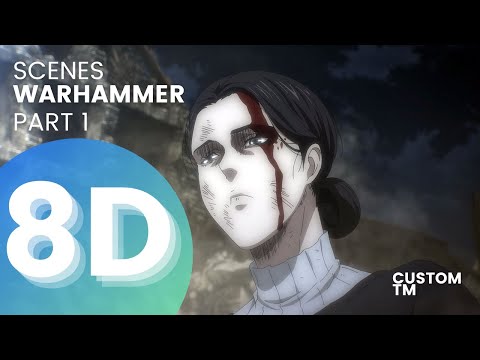 EREN vs TITAN MARTILLO DE GUERRA 8D [Sub Español] PARTE 1 HD😎