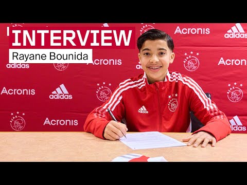Welkom Rayane Bounida! Over zijn grote idool, Youth League en Amsterdam ❌❌❌