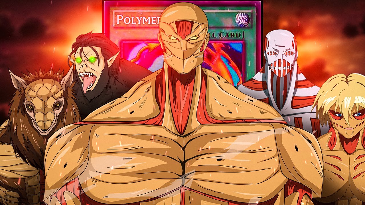 5 FUSÕES INSANAS dos 9 TITÃS ORIGINAIS em Attack on Titan!