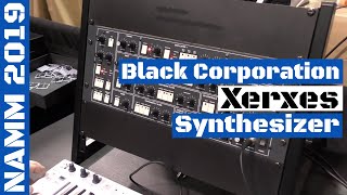 Video thumbnail for NAMM 2019: Black Corporation Xerxes Synthesizer Sound Demo - Elka Synthex Clone | SYNTH ANATOMY by SYNTH ANATOMY