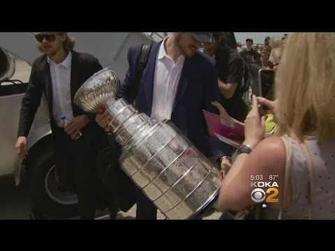 Penguins Arrive In Pittsburgh After Winning Stanley Cup