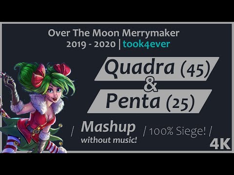 Paladins Evie Penta kill Mashup by took4ever [ Over The Moon Evie montage ]