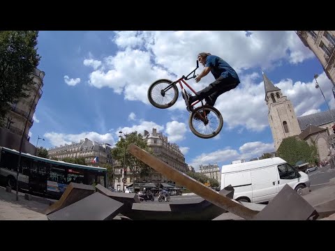 BMX Street in Paris - Anthony Perrin and Matthias Dandois