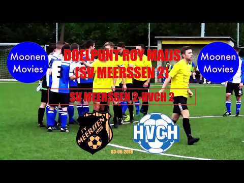 Doelpunt Roy Maijs (SV Meerssen 2) 03-06-2018