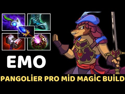 EMO [Pangolier] Pro Mid Full Magic Build 7.34 Dota 2