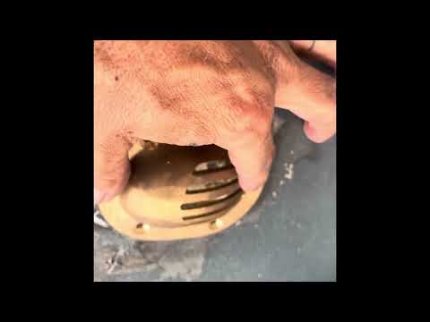 Removing and Replacing Through Hull Fitting & Installing New Rod Holders on Everglades 27 #mechanic