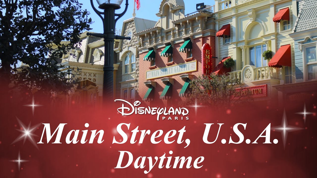 Main Street, U.S.A. Day - Area Music | at Disneyland Paris