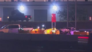 Three-car crash closes Highway 287, causing a traffic backup
