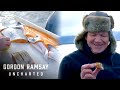 Gordon Ramsay Cooks Fresh Caught Salmon | Gordon Ramsay: Uncharted