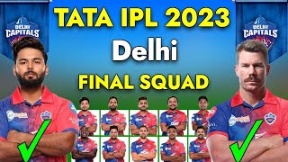 IPL 2023 | DC Final Squad 2023 | Delhi Capitals Final Squad 2023