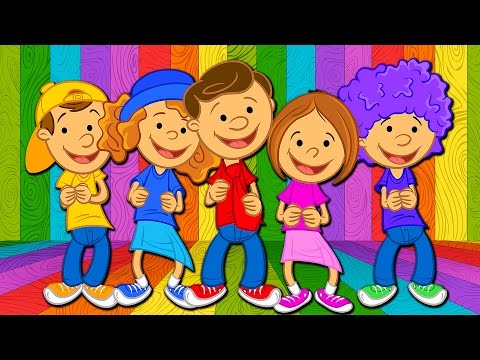 Animated To the Music - Actions Song for Kids - Bounce Patrol