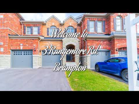 3 Rangemore Rd. Brampton