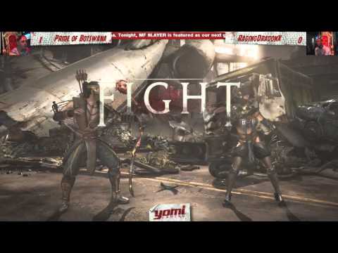 WB Round 1: Pride of Botswana (Kung Jin) vs. RagingDragonX (Sub-Zero/Kitana) - MKX; AKA Week 3