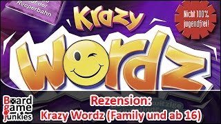 [Rezension] Krazy Wordz - Empfohlen vom Spiel des Jahres - Fishtank / Ravensburger - Brettspiele