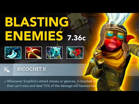 Topson SNAPFIRE Mid - Patch 7.36c | Full Gameplay Dota Class